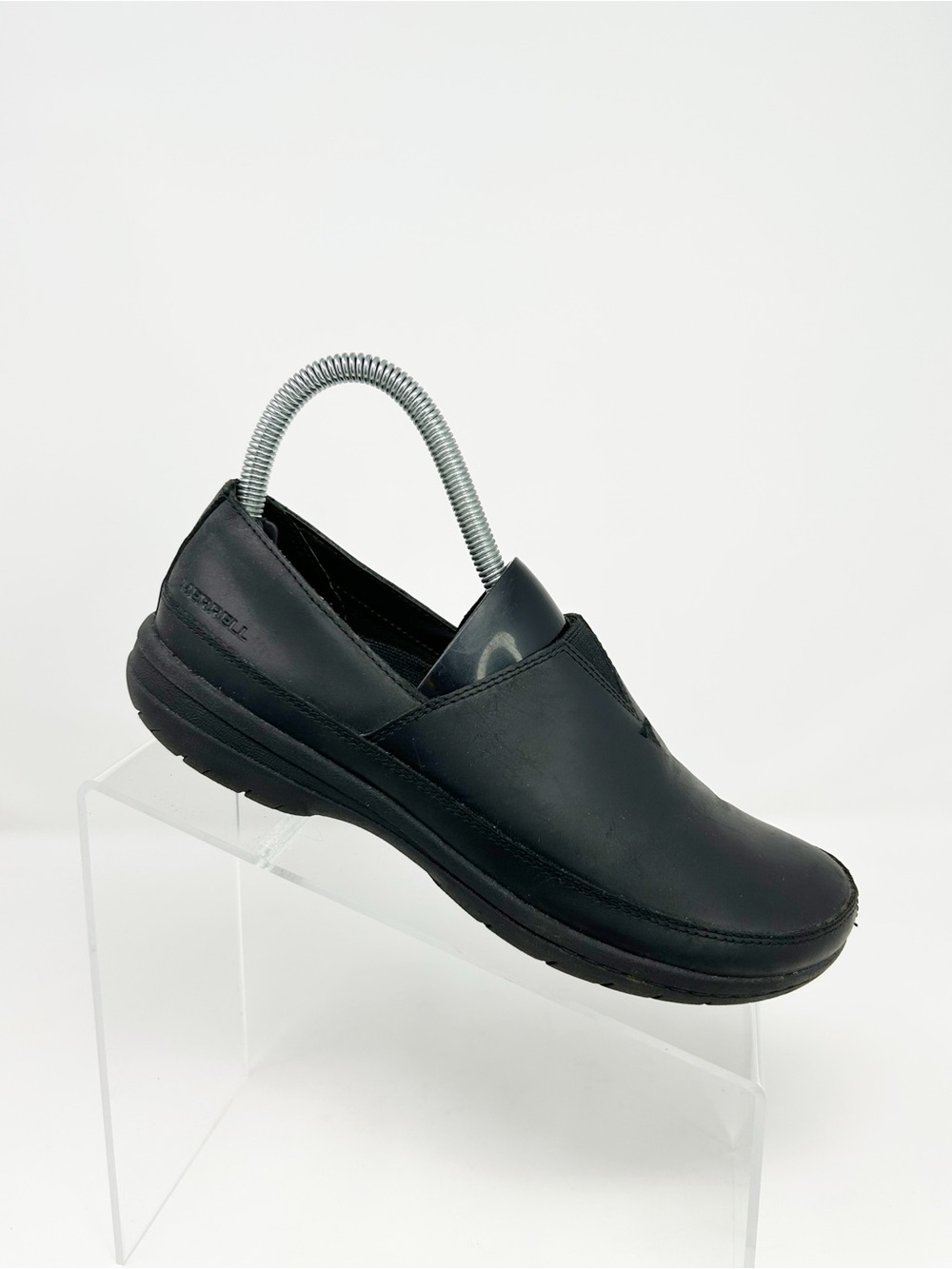 Merrell Encore Kassie Loafers Black Slip On Comfort Walking Shoes Size 6.5